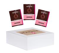 MONBANA | 100 sachets de chocolat LACTÉ 4* | Doses individuelles de 30 g de chocolat en poudre à déguster tout au long de la journée