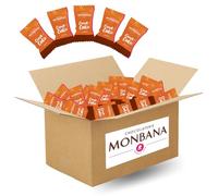 MONBANA - 200 Crousti-Cookie - Croustilles au Chocolat individuelles | Douceur chocolatée pour un café gourmand, l'apéritif ou le goûter - Idée cadeau, buffet - Fabrication française - 600 g