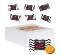 MONBANA | 200 Mini-Galettes Bretonnes | Biscuits de 5g emballés individuellement à offrir à vos invités ou à déguster en toute intimité autour d'un café ou une boisson gourmande