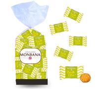 MONBANA | 75 Mini-Galettes Citron | Biscuits de 5g emballés indivuellement à offrir ou à déguste autour d'un café