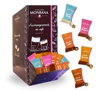 MONBANA | Assortiment de 650g de Croustilles au Chocolat à Offrir ou à Partager autour d'une boisson chaude