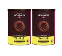 Monbana Chocolat en Poudre Aromatisé Vanille, 2 x 250g