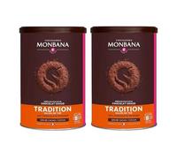 Monbana Chocolat en Poudre Tradition Salon de Thé, 2 x 250g