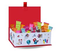 MONBANA - Coffret de 60 Biscuits et Croustilles - Cadeau Merci
