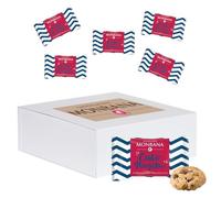 MONBANA Mini-Cookies - 200 Biscuits Nougatine emballées individuellement