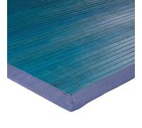MonBeauTapis 712233 Solo Tapis Bambou Bleu 120 x 70 cm