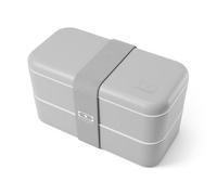 Lunch box 2 compartiments Original 1L Made in France Gris Coton Monbento
