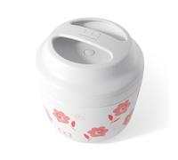 monbento - Bento Lunch Box Isotherme Element graphic Poppy - Boite Repas qui Maintient au Chaud/Froid Jusqu'à 10h - Idéale pour Travail/Pique-Nique - 550 ml - Sans BPA - Motif Floral