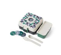 monbento - Boite a Sandwich Personnalisable Enfant Snacky - Couverts Inclus