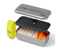 Monbento - Boîte alimentaire en acier inoxydable MB Sense The Journey - Couvercle hermétique, compatible four et micro-ondes