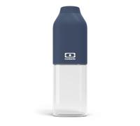 monbento - Bouteille d'Eau MB Positive M Infinity 500ml - Gourde Hermétique Compacte - Idéale pour Bureau, Sport, Pique-Nique - Sans Bpa - Zéro Déchet - Bleu
