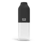 monbento - Bouteille d'Eau MB Positive M Onyx 500ml - Gourde Hermétique Compacte - Idéale pour Bureau, Sport ou Pique-Nique - Sans Bpa - Zéro Déchet - Noir