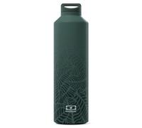 MONBENTO Gobelet thermique Bouteille de café en acier inoxydable Vert foncé 0,5 L