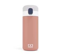 MONBENTO - Gourde Isotherme MB Pop rose Moka - 360ml - Garde au Chaud/Froid jusqu'à 12h - Petite Gourde Hermétique pour Enfant Ecole/Parc et/ou pour Adulte à Glisser dans un Sac à Main - rose