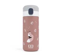 MONBENTO - Gourde Isotherme - Petite Gourde Hermétique 360ml - Garde au Chaud/Froid jusqu'à 12h - MB Pop Cannelle Fox marron TU