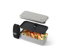 monbento - Lunch Box Acier Inoxydable Sense noir Onyx - Boite Inox Alimentaire avec Couvercle Hermétique - Bento 700 ml Compatible avec le Four et Micro-ondes - Idéal pour Bureau/Outdoor/Meal Prep