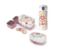 monbento - Lunchbox enfant - gourde isotherme - boîte à goûter - design papercut