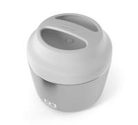 monbento - MB Element Silver lunch box isotherme gris - Boîte bento qui garde votre repas chaud - sans BPA - durable et sûre