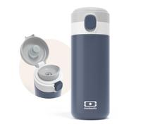 monbento - MB Pop bleu Infinity - Gourde isotherme -0,36L - Gourde inox Hermétique garde au chaud/froid