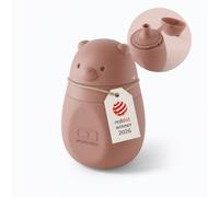monbento - MB Yummy - Gourde Compote Réutilisable Enfant en Silicone - 150 ml - Gourde Souple Bébé sans BPA et Hermétique - Idéale Purée et Yaourt - Rose Blush