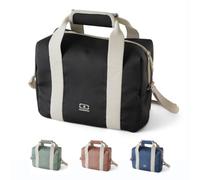 monbento - Sac Isotherme Repas 12L - Lunch Bag pour 2 Personnes - Noir