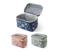 monbento - Sac Isotherme Repas Enfant Frosty bleu Wolf - Glacière pour Transporter Lunch Box, Gourde, Accessoires et Encas - Sac Gouter Idéal pour Ecole/Pique-nique - Personnalisable - Motif Loup