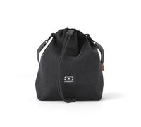 MONBENTO - Sac Isotherme Repas - Lunch Bag Isotherme - Idéal Bento + Bouteille + Accessoires - MB Fresh noir