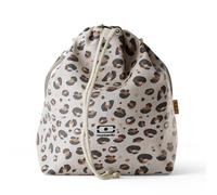 monbento - Sac Repas Isotherme Fresh graphic Leopard - Lunch Bag 5,7 L avec Sangle Amovible - Idéal pour Transporter Boite Bento + Gourde + Couverts au Bureau ou en Pique-nique - Motif Panthère