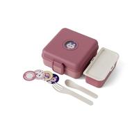 monbento - Sandwich Box Snacky rose Blush - Lunch Box Enfant pour Encas - Couverts Inclus - Boite a Gouter Personnalisable - Idéal pour École/Pique-niques - Compatible Lave-vaisselle - Sans BPA
