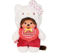 Monchhichi blanc Hello Kitty BANDAI BAISE205882