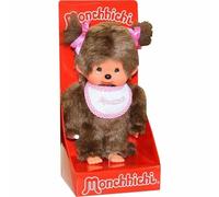 Monchhichi Classic Girl rose, env. 20 cm