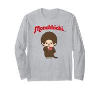 Monchhichi Cute Stance Thumbs Up Fluffy Little Guy Manche Longue