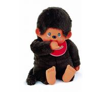 Monchhichi Garçon Avec Bavoir Rouge (80cm)