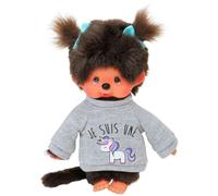 MONCHHICHI - Kiki "Je suis une licorne" - Peluche Doudou Bandai 20cm