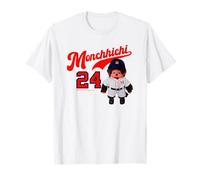 Monchhichi Little Baseball Player #24 Vintage Photo T-Shirt
