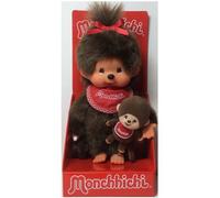 Monchhichi Monchhichi Meisje Met Mini Monchhichi - 20 Cm