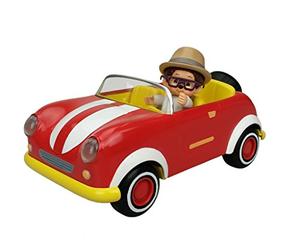 Monchhichi - Voiture Monchhiroule à Roues Libres + Figurine de Saule - 20 cm - Jouet Maternelle
