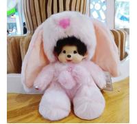 Monchichi 20CM Kawaii Monchichi Plush Doll Transforms In The Anime Lina Belduffy Bear,Bunny Rabbit