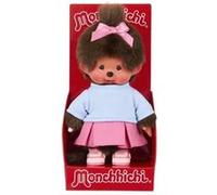 Peluche - BANDAI - Monchhichi - SE203949 - Jupe Basket - 20 cm