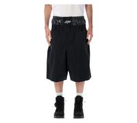 Moncler - Asap Rocky Logo Print Shorts - Homme - Shorts - Noir - Taille: M