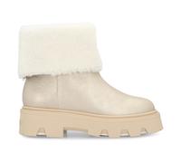 Moncler - Aurea Mid Shearling Bottes - Femme - Chaussures - Gris - Taille: 36 EU
