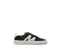 Moncler - Baskets basses logo Monaco - Femme - Chaussures - Bleu - Taille: 39 1/2 EU