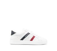 Moncler - Baskets Basses Style Monaco - Femme - Chaussures - Blanc - Taille: 36 EU