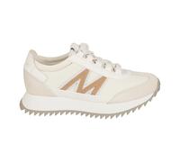 Moncler - Baskets Beige Pacey2 Nubuck Daim - Femme - Chaussures - Beige - Taille: 39 EU