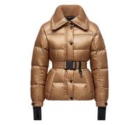 Moncler, Femme, Vestes, Brun, Taille: 38 FR Down Vestes