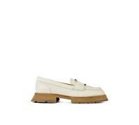Moncler - Bell Mocassins - Femme - Chaussures - Blanc - Taille: 39 EU