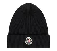 Moncler - Bonnet à logo - Homme - Accessoires - Bleu - Taille: ONE Size