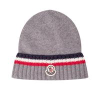 Moncler - Bonnet côtelé - unisex - Accessoires - Gris - Taille: L