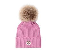 Moncler - Bonnet côtelé - unisex - Accessoires - Rose - Taille: L