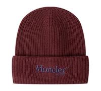 Moncler - Bonnet côtelé - unisex - Accessoires - Rouge - Taille: L